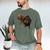 Dachshund Shirt Doxie Mom Dad Love Wiener Dog Puppy Cute Tee Men's Comfort Colors T-Shirt Moss