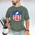 Dad American Football Happy Birthday Family Matching Retro Men's Comfort Colors T-Shirt Moss Dad American Football Happy Birthday Family Matching Retro Men's Comfort Colors T-Shirt Moss