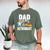 Dad Of The Astronaut Space Astronaut Birthday Family Men's Comfort Colors T-Shirt Moss