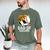 Dad Of Ballers Baseball Soccer Basketball Dad Men's Comfort Colors T-Shirt Moss