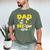 Dad Of The Bee Day Girl Hive Party Matching Birthday Sweet Men's Comfort Colors T-Shirt Moss