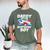 Dad Of The Birthday Boy Airplane Men's Comfort Colors T-Shirt Moss