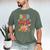 Dad Of The Birthday Boy Carnival Circus 1st Birthday Party Men's Comfort Colors T-Shirt Moss