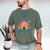 Dad Of The Birthday Boy Circus Ringmaster Party Birthday Men's Comfort Colors T-Shirt Moss