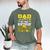 Dad Of The Birthday Boy Construction Truck Men's Comfort Colors T-Shirt Moss