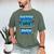 Dad Of The Birthday Boy Cool Gamer Video Game Birthday Men's Comfort Colors T-Shirt Moss
