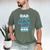 Dad Of The Birthday Boy Matching Video Game Birthday Party Men's Comfort Colors T-Shirt Moss