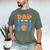 Dad Of The Birthday Boy Milk And Cookies 1 Year Old Men's Comfort Colors T-Shirt Moss