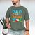 Dad Of The Birthday Boy Ofishally One Family Matching Party Men's Comfort Colors T-Shirt Moss
