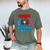 Dad Of The Birthday Boy Video Games Theme Bday Matching Men's Comfort Colors T-Shirt Moss