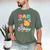 Dad Of The Birthday Capybara Girl Bday Party Family Men's Comfort Colors T-Shirt Moss