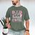 Dad Of The Birthday CowGirl Rodeo CowGirl Birthday Men's Comfort Colors T-Shirt Moss
