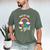 Dad Of The Birthday Girl Rainbow B-Day Matching Family Men's Comfort Colors T-Shirt Moss