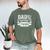 Dad Of The Birthday Twins Cute Twin Celebrate Father Daddy Men's Comfort Colors T-Shirt Moss