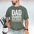 Dad Grandpa Great Grandpa Shirt I Just Keep Getting Better Men's Comfort Colors T-Shirt Moss