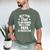 Being A Dad Is An Honor Being A Papa Is Priceless Men's Comfort Colors T-Shirt Moss