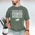 Dad Of Horse Lover Equestrian Horseback Rider Men's Comfort Colors T-Shirt Moss