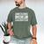 Dad Idea Awesome Like My Daughter Men's Comfort Colors T-Shirt Moss