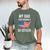 My Dad Just Became A US Citizen Proud New American Citizen Men's Comfort Colors T-Shirt Moss