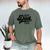 Dad From Kids Best Dad Ever Father's Day Men's Comfort Colors T-Shirt Moss
