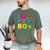 Dad I Love The 80's Retro 80s Nostalgia For Dad Men's Comfort Colors T-Shirt Moss