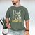 Dad Of Mr Onederful 1st Birthday First One-Derful Matching Men's Comfort Colors T-Shirt Moss