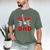 Dad Rockin One Birthday Family Matching Rock Guitar Men's Comfort Colors T-Shirt Moss Dad Rockin One Birthday Family Matching Rock Guitar Men's Comfort Colors T-Shirt Moss