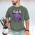 Dad Of Roller Girl Roller Skating Birthday Matching Family Men's Comfort Colors T-Shirt Moss Dad Of Roller Girl Roller Skating Birthday Matching Family Men's Comfort Colors T-Shirt Moss