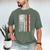 Dad Senior 2026 Proud Dad Of A Class Of 2026 Graduate Flag Men's Comfort Colors T-Shirt Moss Dad Senior 2026 Proud Dad Of A Class Of 2026 Graduate Flag Men's Comfort Colors T-Shirt Moss