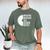 Dad Shirt Measure Cut Swear Handyman Father Day Tshirt Men's Comfort Colors T-Shirt Moss