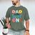 Dad Of The Sweet One 1st Birthday Girl Donut Party Men's Comfort Colors T-Shirt Moss