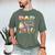 Dad Of The Sweet One Ice Cream 1St Birthday Party Men's Comfort Colors T-Shirt Moss