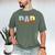 Dad Of The Sweet One Ice Cream 1st First Family Father's Day Men's Comfort Colors T-Shirt Moss