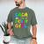 Dada Of The Birthday Girl Retro 80's Party Shirt Men's Comfort Colors T-Shirt Moss