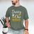 Daddy Of Mr Onederful 1st Birthday Father's Day First Daddy Men's Comfort Colors T-Shirt Moss