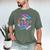 My Daddy Did It Tee Graduation Graduated Dad Proud Children Men's Comfort Colors T-Shirt Moss
