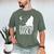 Daddy Wolf Matching Family Tribe Wolves Moon Men's Comfort Colors T-Shirt Moss Daddy Wolf Matching Family Tribe Wolves Moon Men's Comfort Colors T-Shirt Moss