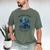 Dads Are Like Dragons Legendary Protective Fatherhood Men's Comfort Colors T-Shirt Moss