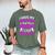 I Have My Dad's Temper & My Mama's Mouth Daughter Kids Men's Comfort Colors T-Shirt Moss