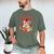 Dear Santa More Books Please Coquette Bow Books Christmas Men's Comfort Colors T-Shirt Moss Dear Santa More Books Please Coquette Bow Books Christmas Men's Comfort Colors T-Shirt Moss