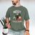 Despicable Me Minions Father's Day World's Best Dad Villain Men's Comfort Colors T-Shirt Moss Despicable Me Minions Father's Day World's Best Dad Villain Men's Comfort Colors T-Shirt Moss