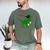 Dinosaur Rawr Diploma Graduate Graduation Men's Comfort Colors T-Shirt Moss