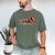 Disc Golf I'd Hit That Frisbee Golfer Retro Men Dad Men's Comfort Colors T-Shirt Moss