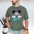 Disney Mickey And Friends Cool Mickey Summer Vibes Dad Logo Men's Comfort Colors T-Shirt Moss