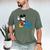 Disney Mickey Mouse Father's Day 1 Dad Men's Comfort Colors T-Shirt Moss