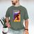 Disney Pixar The Incredibles Omnidroid Comic Book Cover Men's Comfort Colors T-Shirt Moss