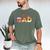 Disney Winnie The Pooh And Friends Dad Father's Day Birthday Men's Comfort Colors T-Shirt Moss