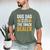 Dog Dad The Man The Myth The Snack Dealer Men's Comfort Colors T-Shirt Moss