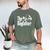 The Dogfather Dog Dad Dog Lover Men's Comfort Colors T-Shirt Moss