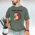 Don't Hug Me Porcupine Or Hedgehog Introvert Men's Comfort Colors T-Shirt Moss